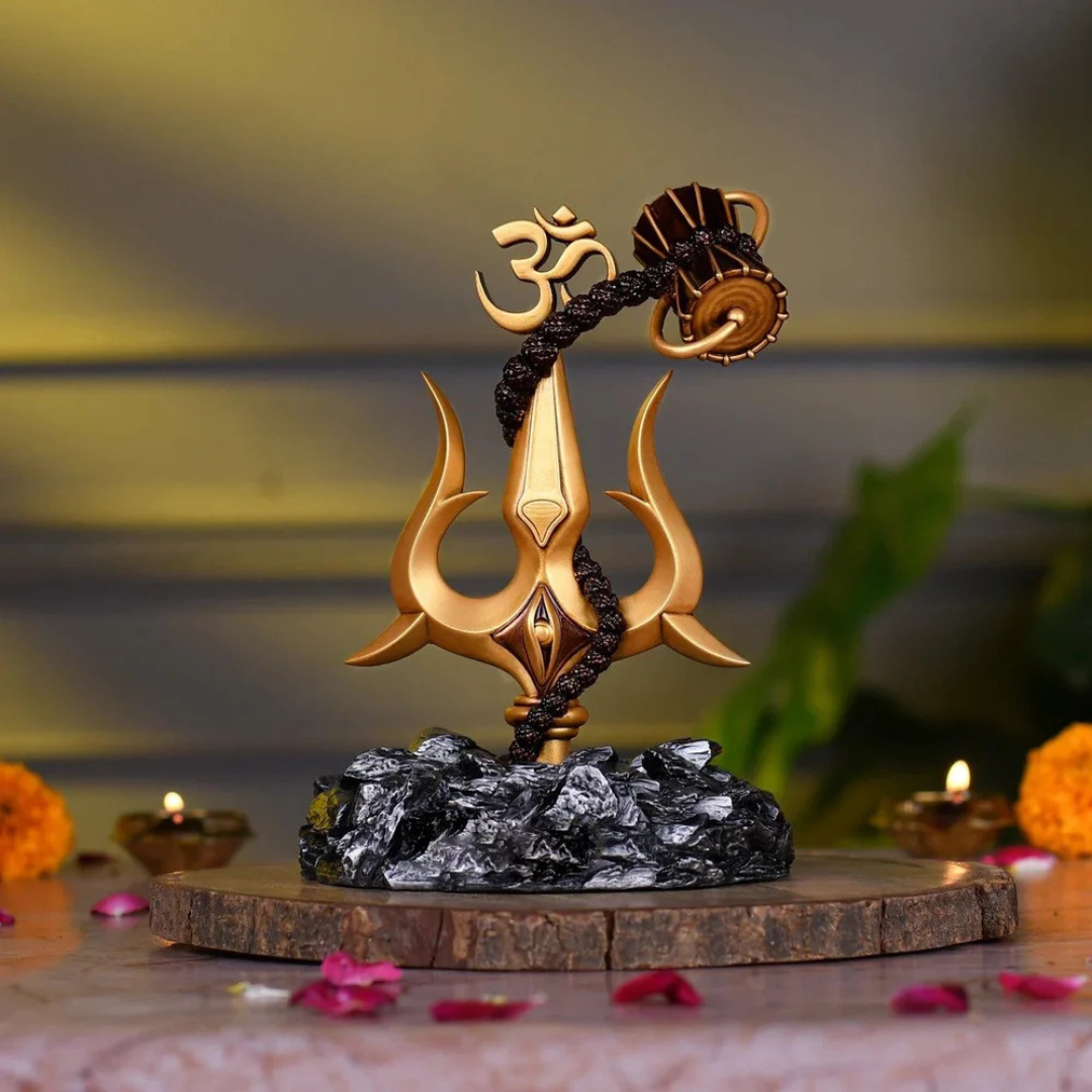 UN™ Lord Shiva Trishul with Damru