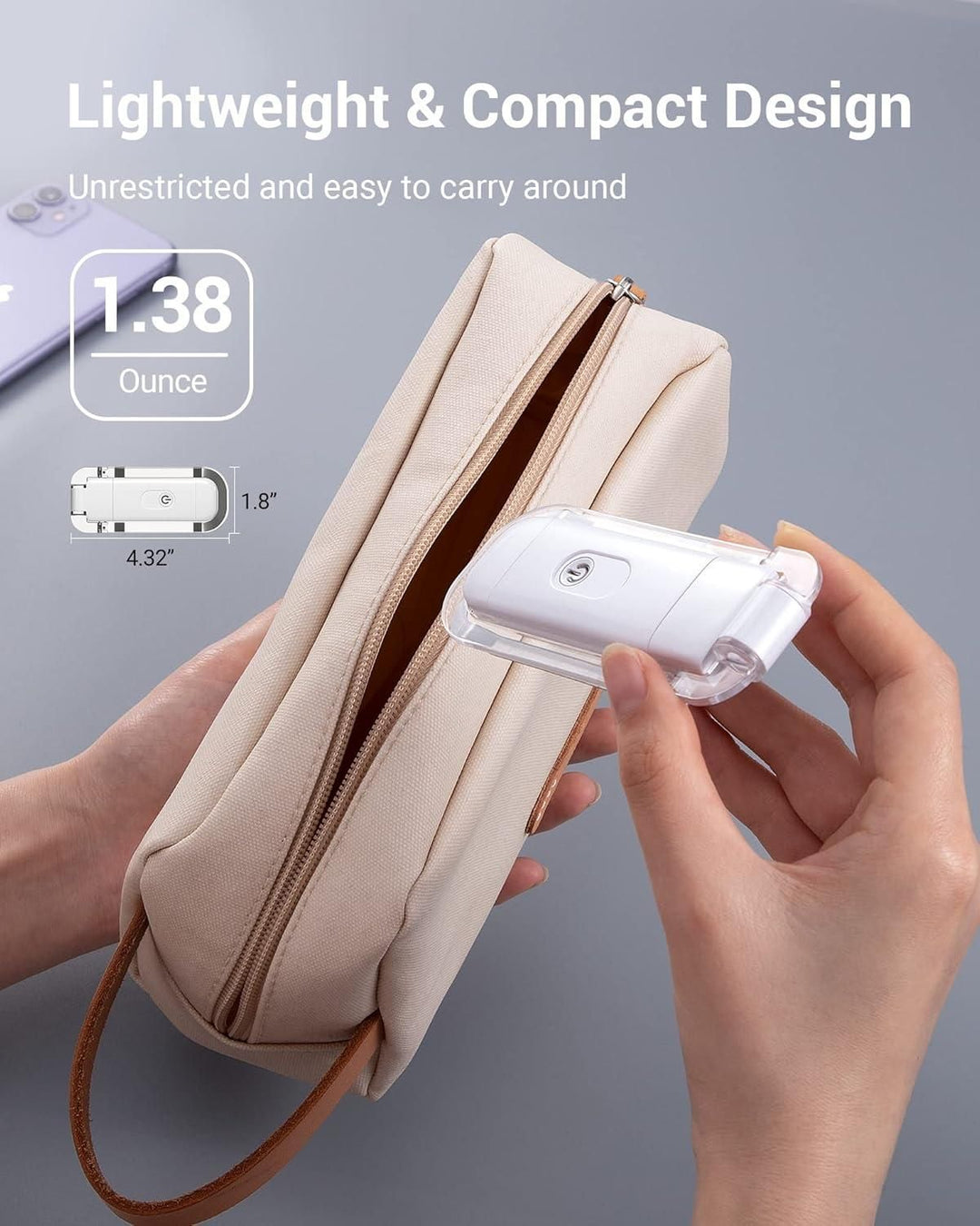 Usb Rechargeable Book Reading Light White