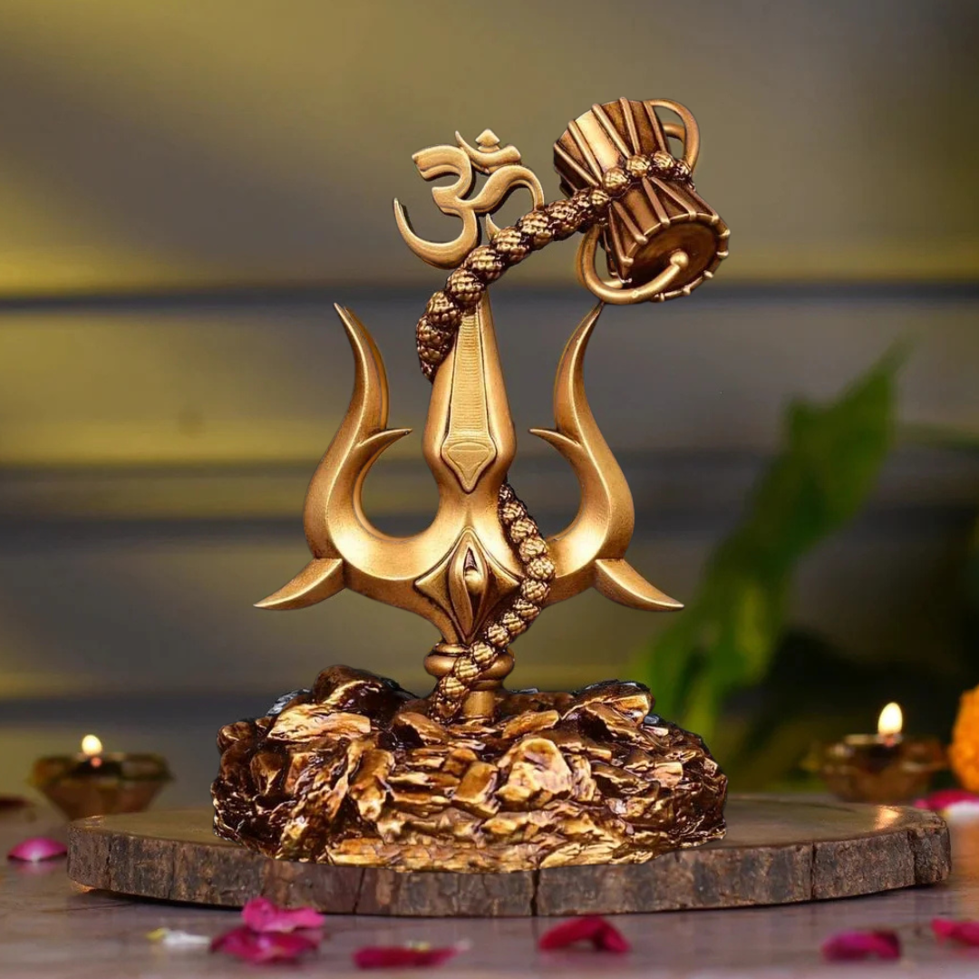 UN™ Lord Shiva Trishul with Damru