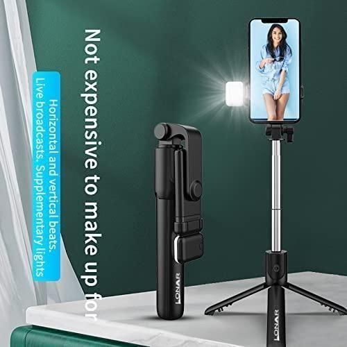 Extendable Flash 3-in-1 Selfie Stick Tripod