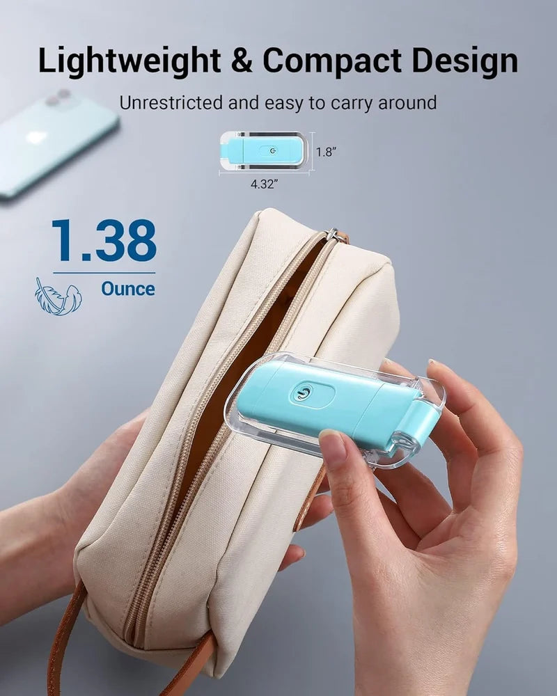 UN Rechargeable Book Reading Light-Blue