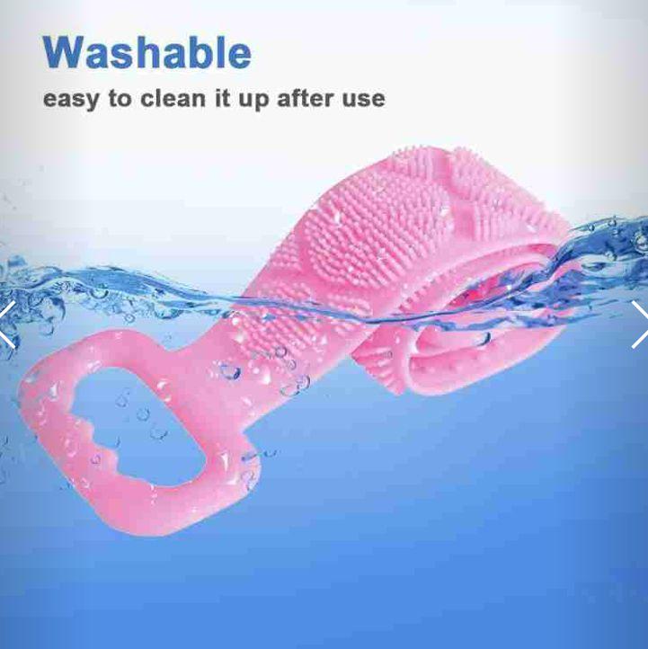 Silicone Double Sided Back Scrubber