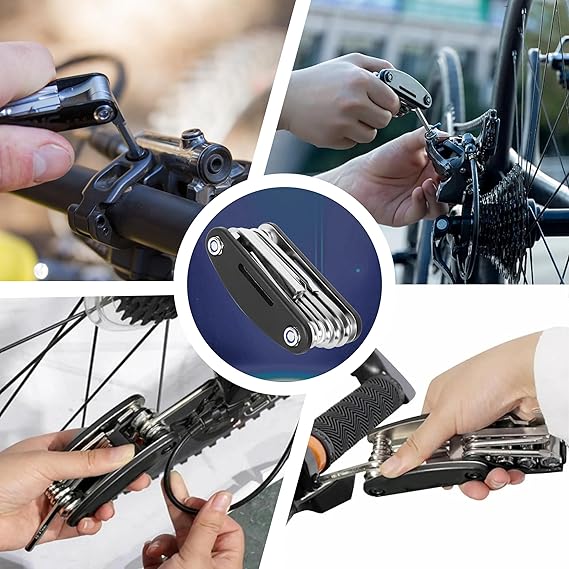 16 IN 1 Multi-Purpose Key Spoke Wrench Repair Tool Kit