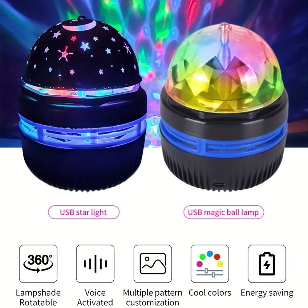 Starry Sky Galaxy Lamp Projector