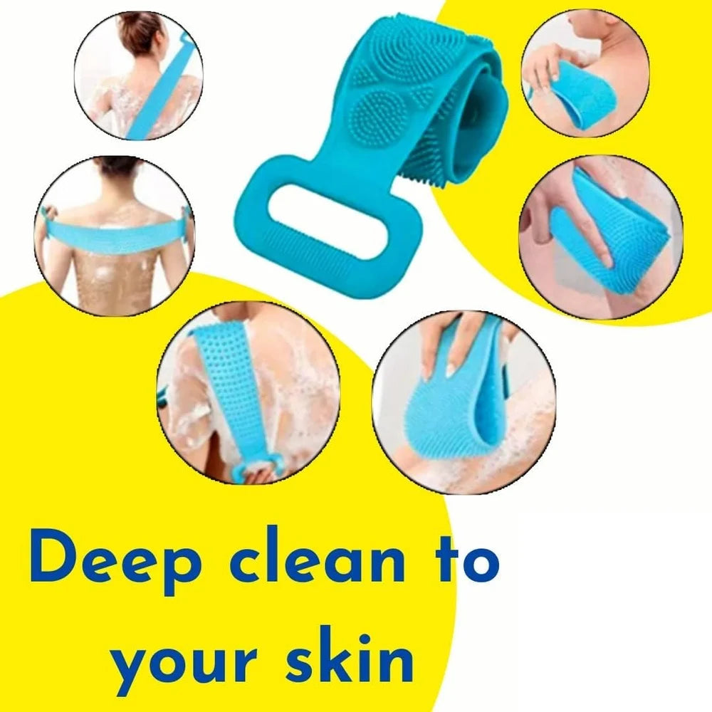 Silicone Double Sided Back Scrubber