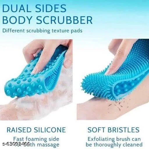 Silicone Double Sided Back Scrubber